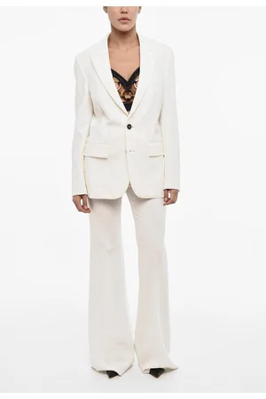 Dsquared2 Abito 2 bottoni Flared con revers a lancia