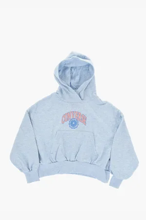 Converse ALL STAR CHUCK TAYLOR Brushed Cotton Hoodie with Printed Log