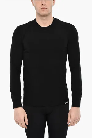 Dsquared2 Long Sleeve Underwear Crew-neck T-shirt