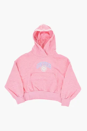 Converse ALL STAR CHUCK TAYLOR Brushed Cotton Hoodie with Printed Log
