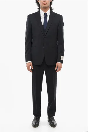 corneliani CC COLLECTION 3-Piece REFINED Suit with Peak Lapel
