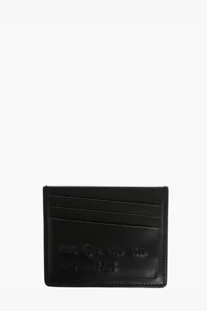 Maison Margiela MM11 Leather Card Holder with Embossed Detail
