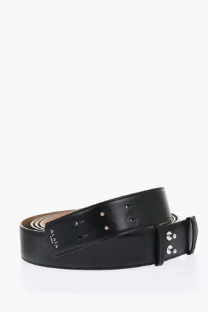 Alaïa Buttoned Closure Leather Belt