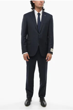 corneliani CC COLLECTION Jacquard Virgin Wool RIGHT Suit