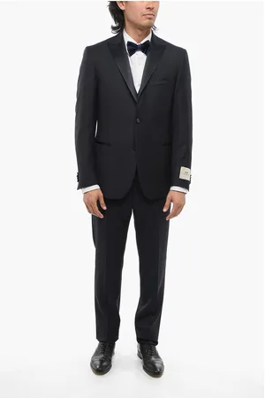 corneliani CC COLLECTION Satin Peak Lapel RIGHT Ceremony Suit
