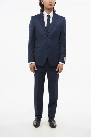 corneliani CC COLLECTION 3-Piece REFINED Suit with Peak Lapel