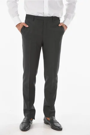 corneliani TREND Virgin Wool Lined Slacks