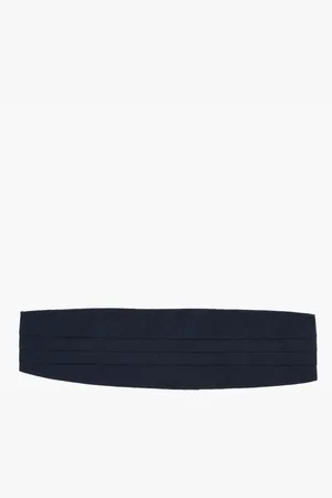 corneliani Embroidered Silk Sash Belt