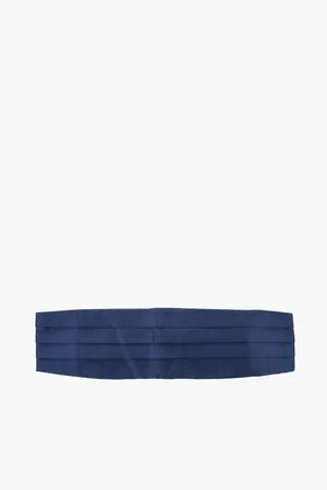 corneliani Solid Color Silk Sash Belt