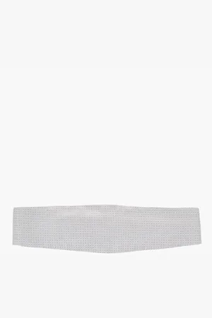 corneliani Embroidered Silk Sash Belt