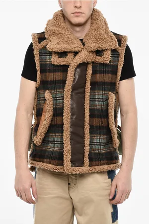 Dsquared2 Multi Fabric Padded Vest