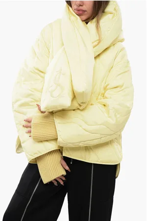 ダウンジャケット・コート JIL SANDER Women Bubble Jackets J02AF0105 J65152 737 Yellow Quilted Down Jacket Woman | Jil Sander Official Online Store