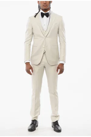 corneliani Jacquard Silk Blend CERIMONIA ACADEMY 3-Piece Suit
