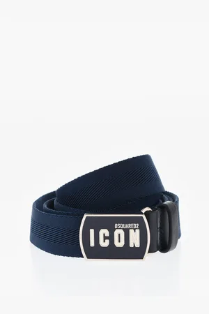 Dsquared2 Fabric Solid Color ICON Belt 30mm