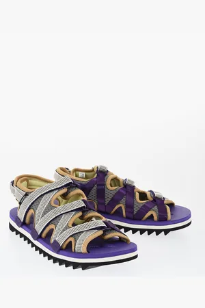 SUICOKE Fabric Sandals with Touch Strap Closure