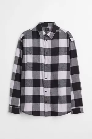 H&M Men Twill Shirts - Relaxed Fit Twill Shirt