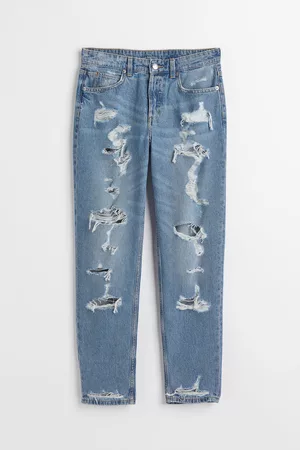 H&M Women Boyfriend Jeans - Boyfriend Low Regular Jeans