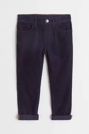 H&M Slim Fit Corduroy Pants