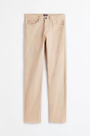 H&M Men Twill Pants - Regular Fit Twill Pants