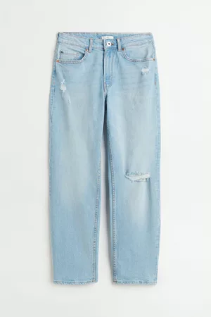 H&M Women Straight Jeans - Straight Regular Ankle Jeans