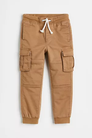 H&M Kids Cargo Pants - Slim Fit Cargo Joggers