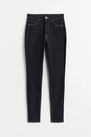 H&M Women High Waisted Jeans - Curvy Ultra High Jeggings