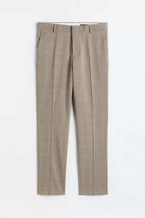 H&M Men Slim Jeans - Slim Fit Suit Pants