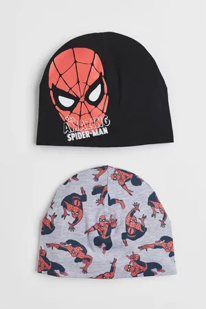 H&M Accessories - 2-pack Printed Jersey Hats