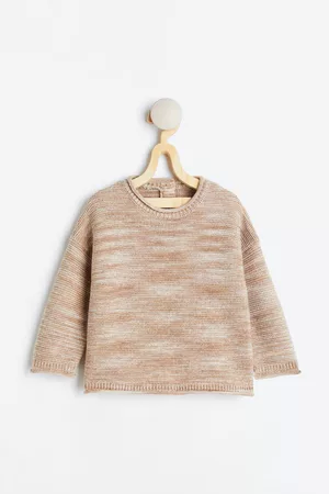 H&M Kids Blouses - Purl-knit Cotton Sweater
