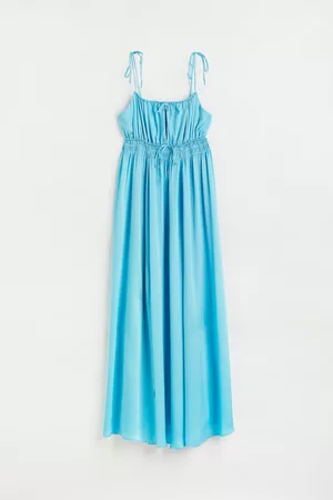 H&M Women Graduation Dresses - Long Smock-waist Dress