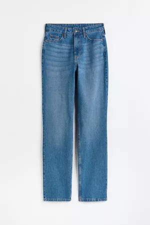 H&M Curvy Fit Straight High Jeans