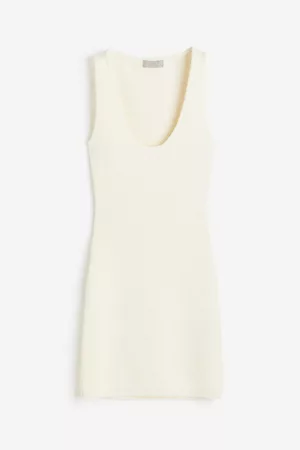 H&M Women Knitted Dresses - Sleeveless Knit Dress
