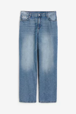 H&M Women Boyfriend Jeans - + 90s Baggy High Jeans