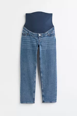 H&M Women Straight Jeans - MAMA Straight Ankle Jeans