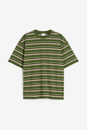 H&M Men T-shirts - Relaxed Fit Cotton T-shirt