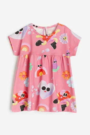 H&M Kids Casual Dresses - Patterned Jersey Dress