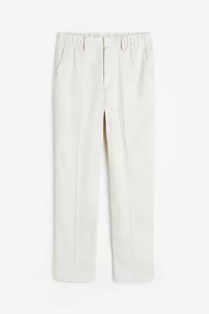 H&M Men Formal Pants - Regular Fit Lyocell Dress Pants