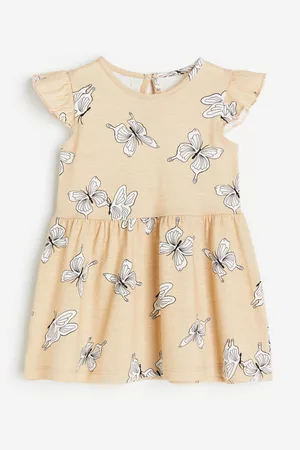 H&M Kids Casual Dresses - Ruffle-trimmed Jersey Dress