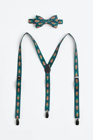 H&M Men Bow Ties - 2-piece Bow Tie/ Suspender Set