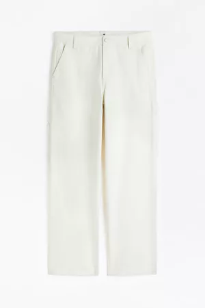 H&M Men Relaxed Fit Jeans - Relaxed Fit Twill Pants