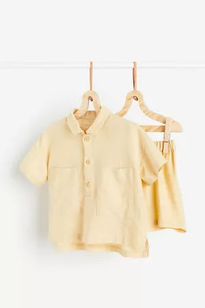 H&M Kids Outfit Sets - 2-piece Linen-blend Set