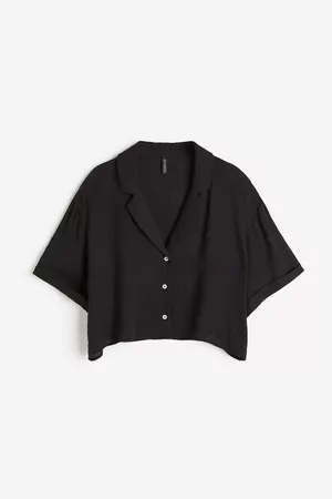 H&M Women Shirts - Crinkled Resort Shirt