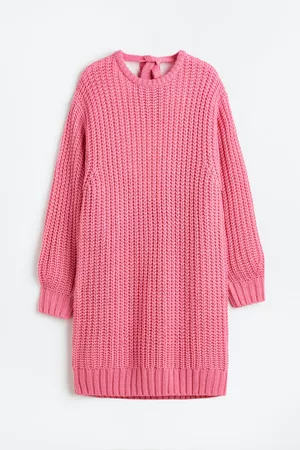 H&M Women Knit & Sweater Dresses - Open-backed Knit Dress