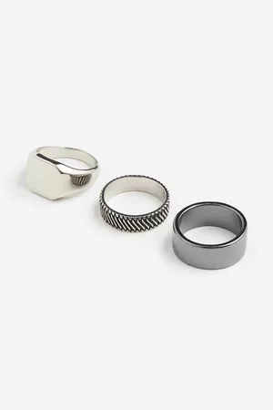 H&M Men Rings - 3-pack Rings