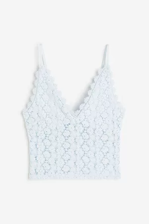 H&M Women Crop Tops - Lace Crop Top