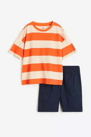 H&M Kids Shorts - 2-piece T-shirt and Shorts Set