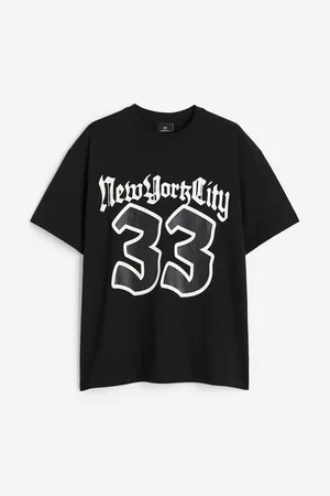 H&M Men T-Shirts - Relaxed Fit Printed T-shirt