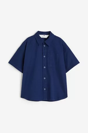 H&M Kids Shirts - Linen-blend Poplin Shirt