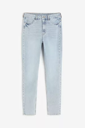 H&M Women High Waisted Jeans - Curvy Fit Ultra High Ankle Jeggings