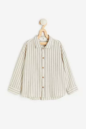 H&M Kids Shirts - Linen-blend shirt